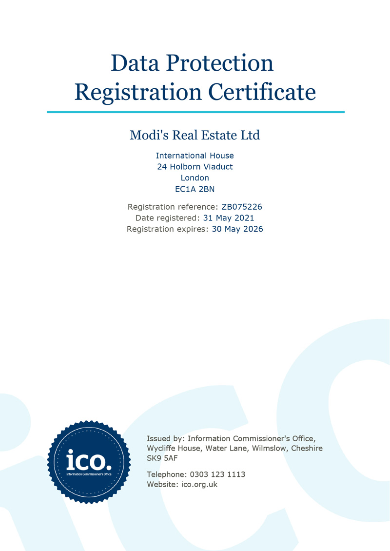 ICO Registration Certificate - UPDATING NOW