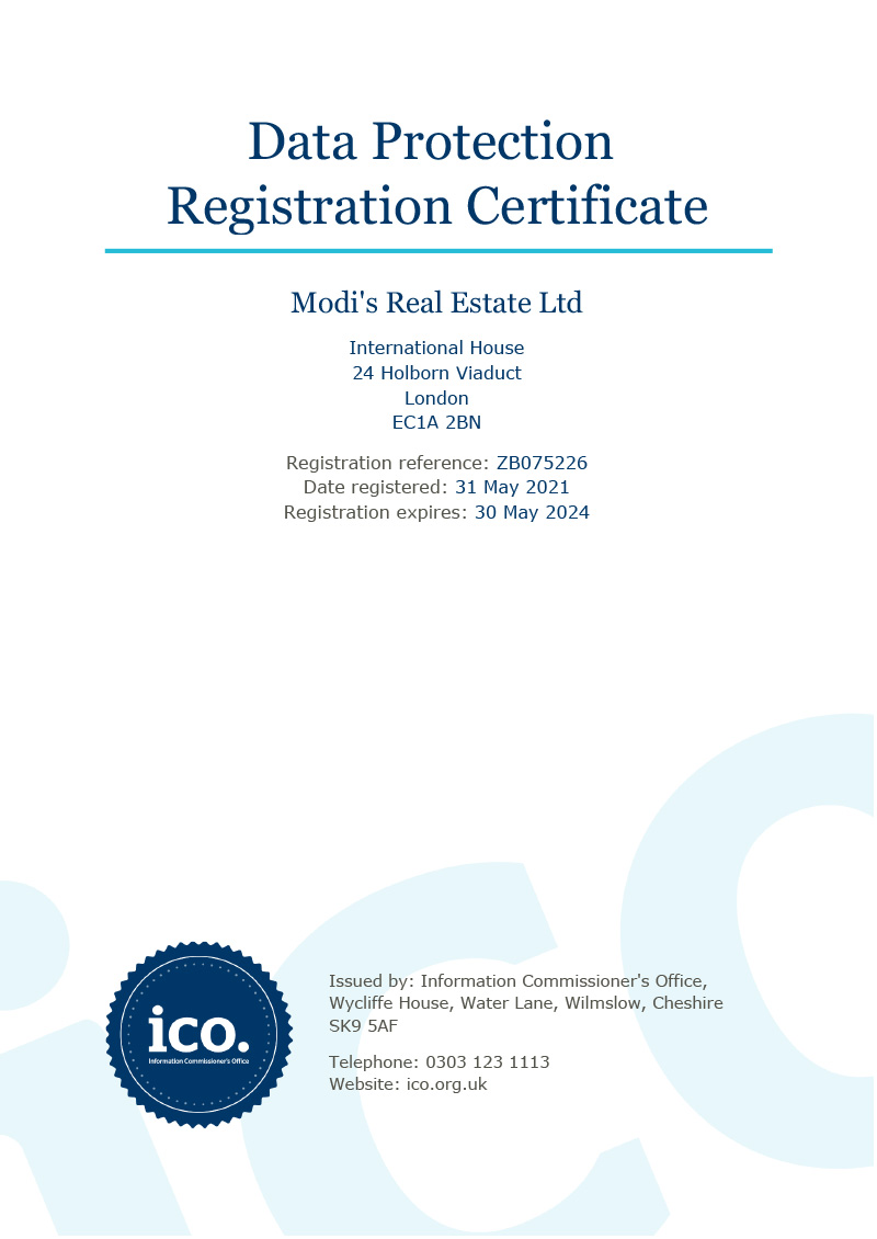 ICO Registration Certificate - coming soon